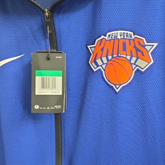 Nike Blue Knicks Performance Jacket - Picture 3 of 8